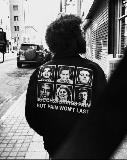 “Pain Won’t Last” work jacket